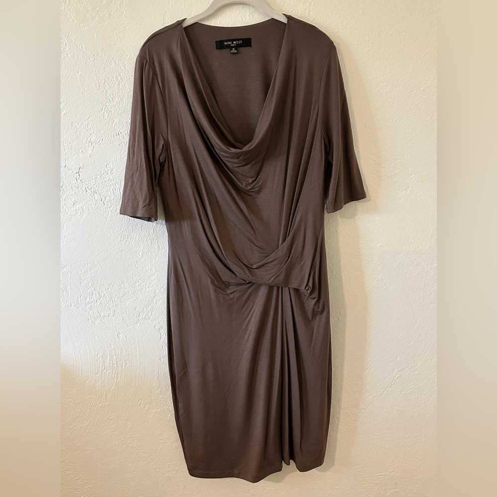Tan Nine West Dress